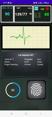 Lie Detector android App screenshot 3